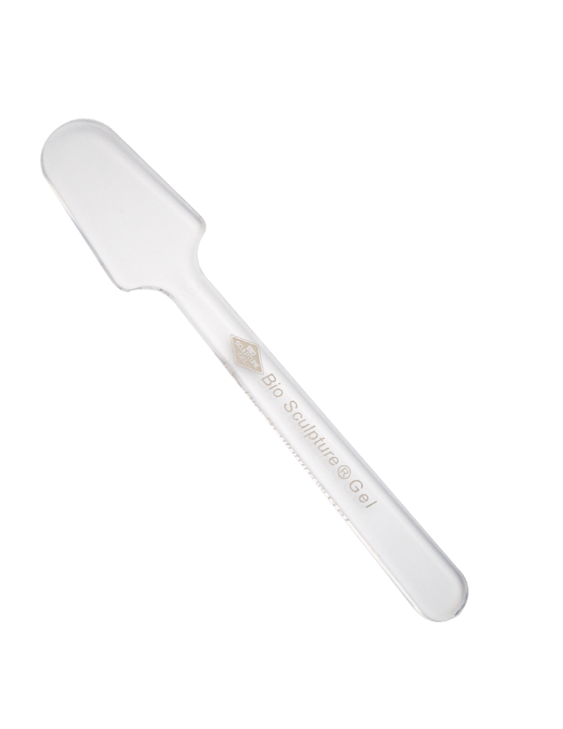 Spatules en plastique blanc à usage unique - Medibase