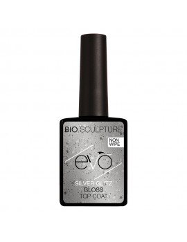 EVO SILVER GLITZ GLOSS TOP COAT NON-WIPE